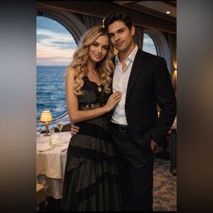 Anthropologie NWT Sleeveless Keyhole Tiered Lace Midi Dress size 6.